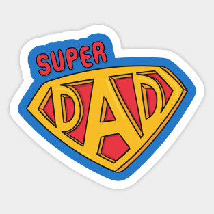Super DAD Sticker